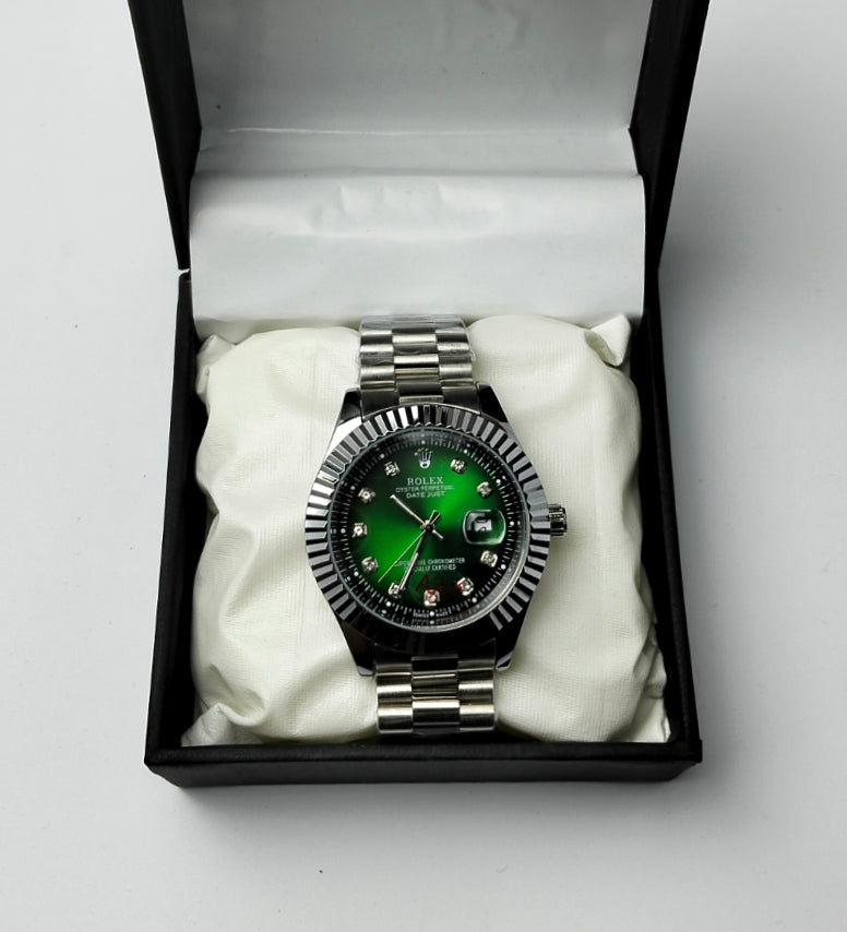 Rolex Datejust Green Dail