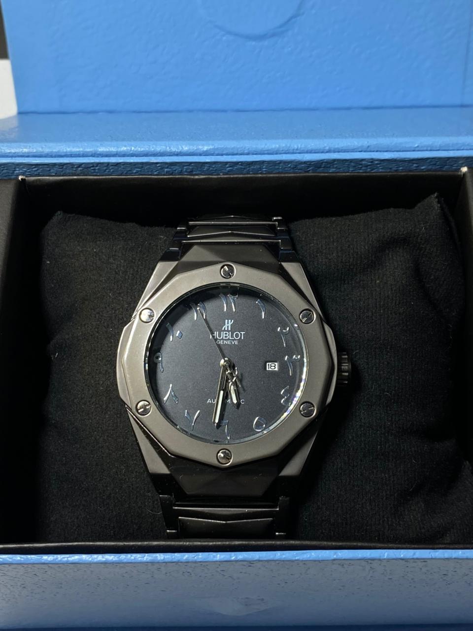 Hublot Diamond Cut Arabic Dial