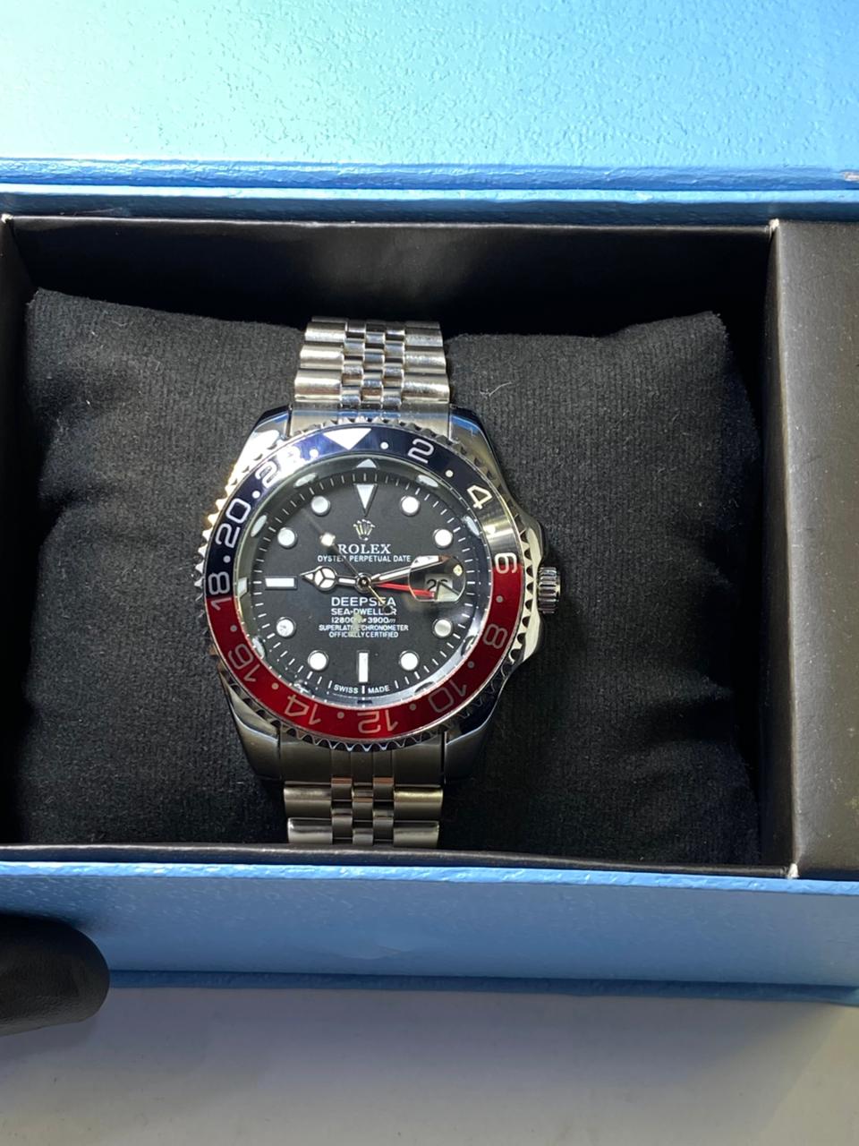 Rolex Deepsea Black & Red Rotating Dial