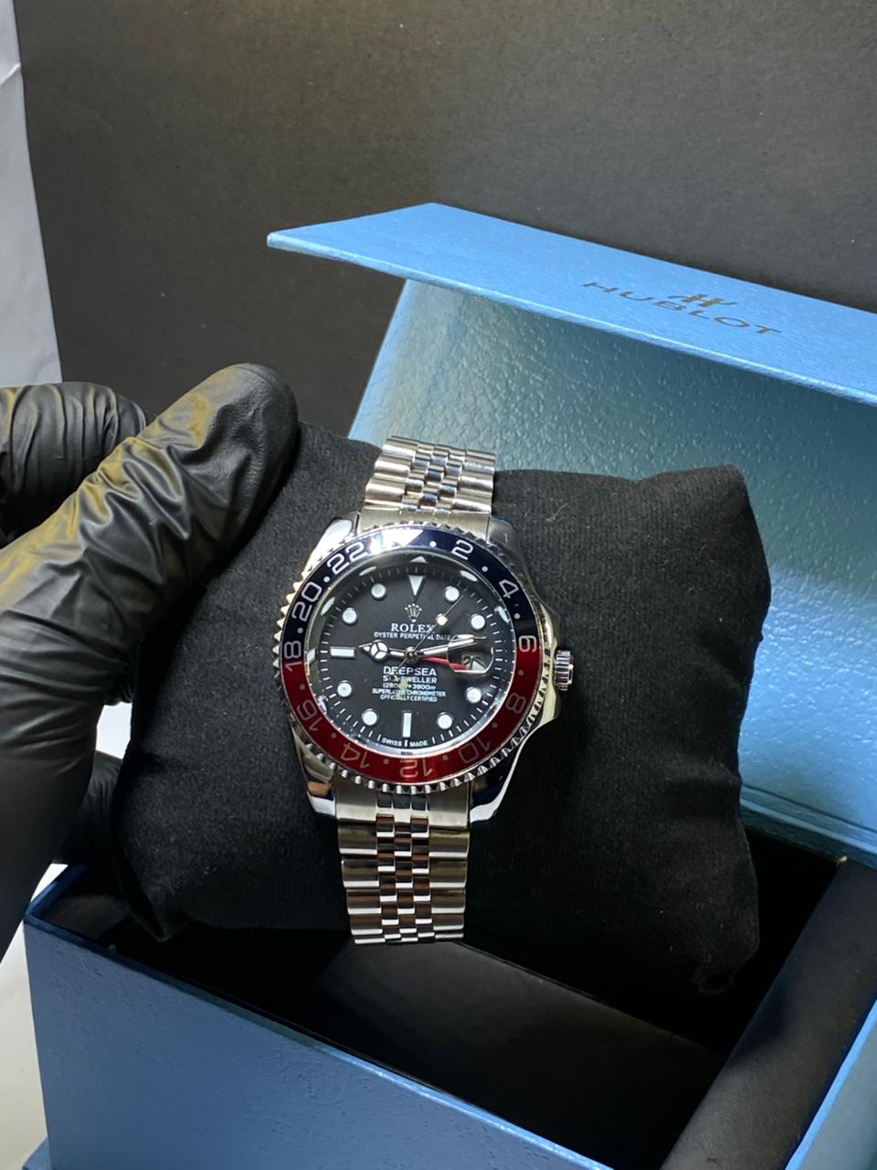 Rolex Deepsea Black & Red Rotating Dial